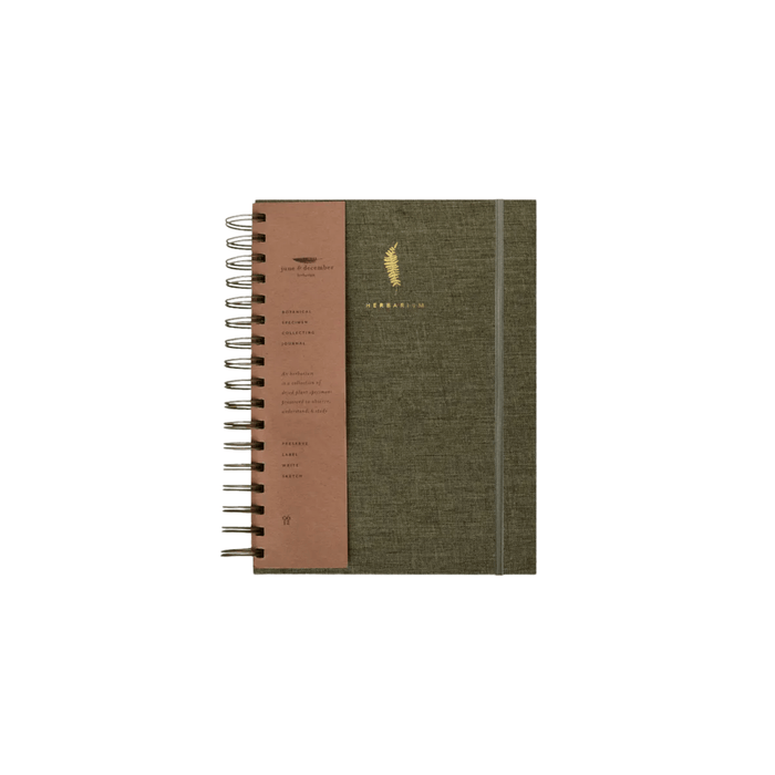 June & December SHOP Fern Herbarium Journal