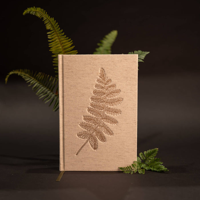Flowerie SHOP Fern Linen Sketchbook