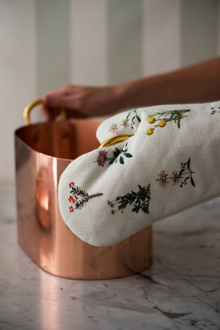 Galley and Fen Kitchen Tools & Utensils Flora Oven Mitt