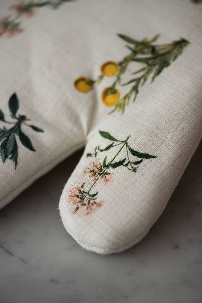 Galley and Fen Kitchen Tools & Utensils Flora Oven Mitt