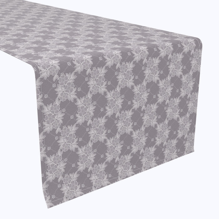 Floral Lace Check Runners