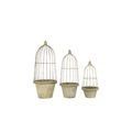 NACH Furniture SHOP Flower Pots with Metal Cloches