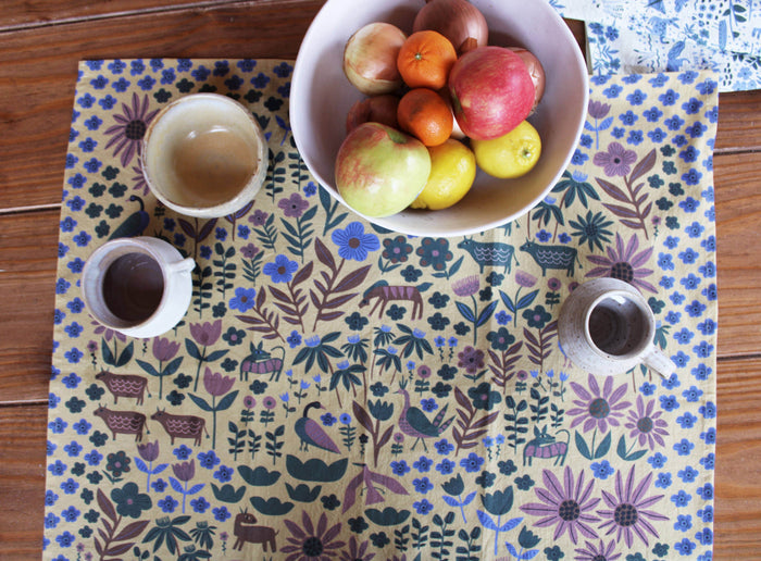 Leah Duncan Leah Duncan - Folklore Art Tea Towel