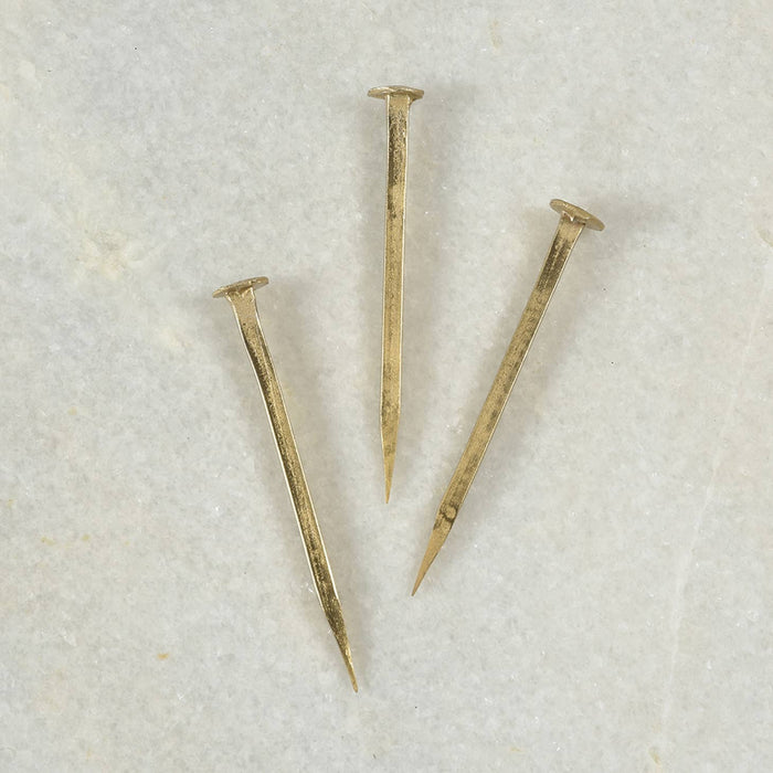 HomArt Forged Brass Nail, Large