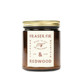 Bradley Mountain Candle Fraser Fir & Redwood Candle