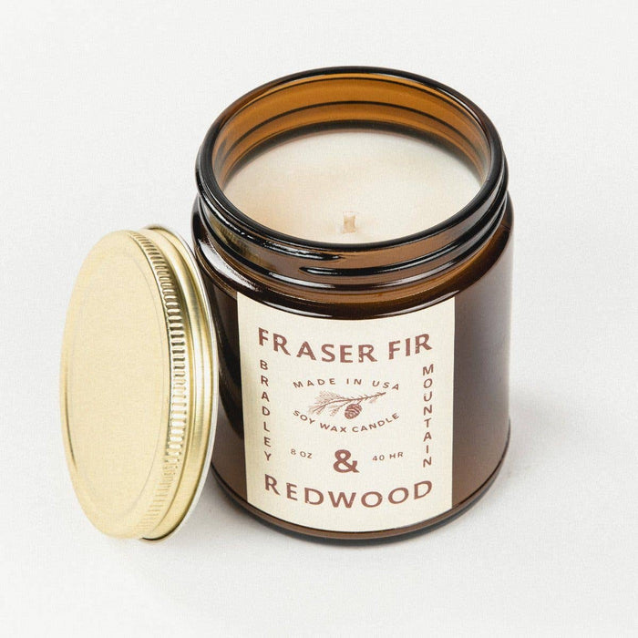 Bradley Mountain Candle Fraser Fir & Redwood Candle