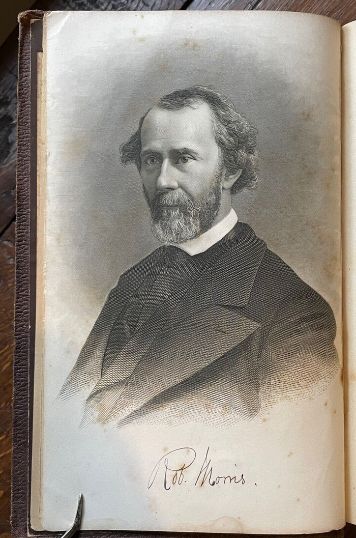 FREEMASONRY IN THE HOLY LAND / MASONIC EXPLORATION - Morris, 1879 - EASTERN STAR