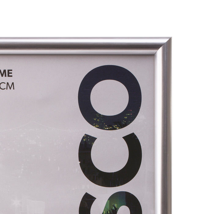Frisco Plastic Photo Frames (Silver)