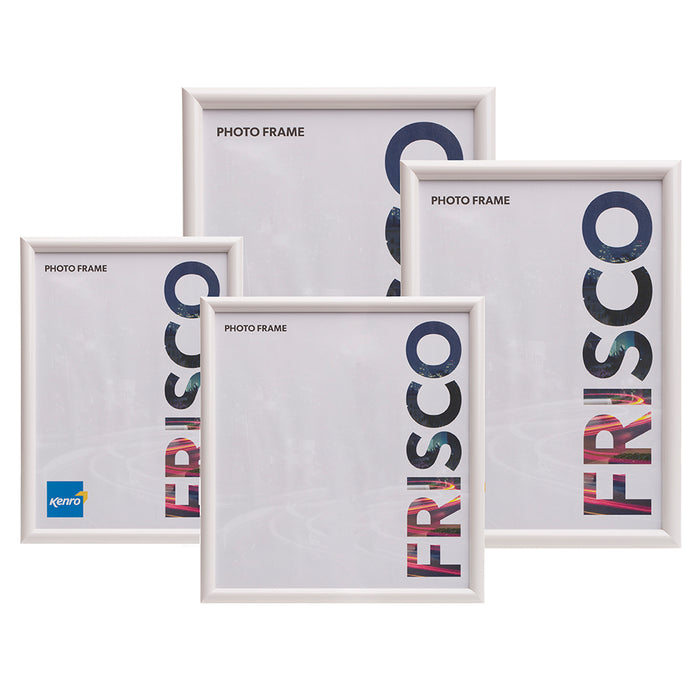 Frisco Plastic Photo and Poster Frames in Silver