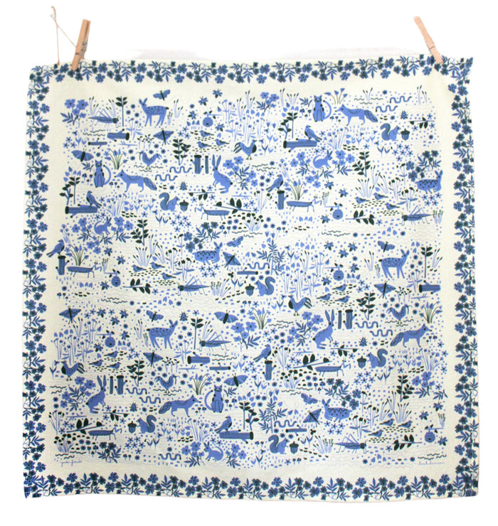 Leah Duncan Leah Duncan - Garden Friends Art Tea Towel
