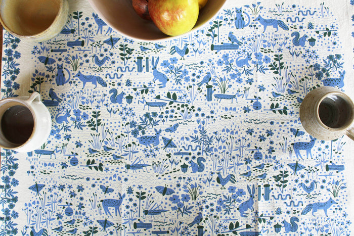 Leah Duncan Leah Duncan - Garden Friends Art Tea Towel
