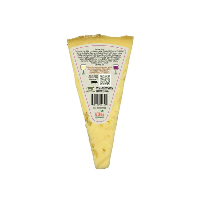 Sweet Grass Dairy Food Georgia Gouda