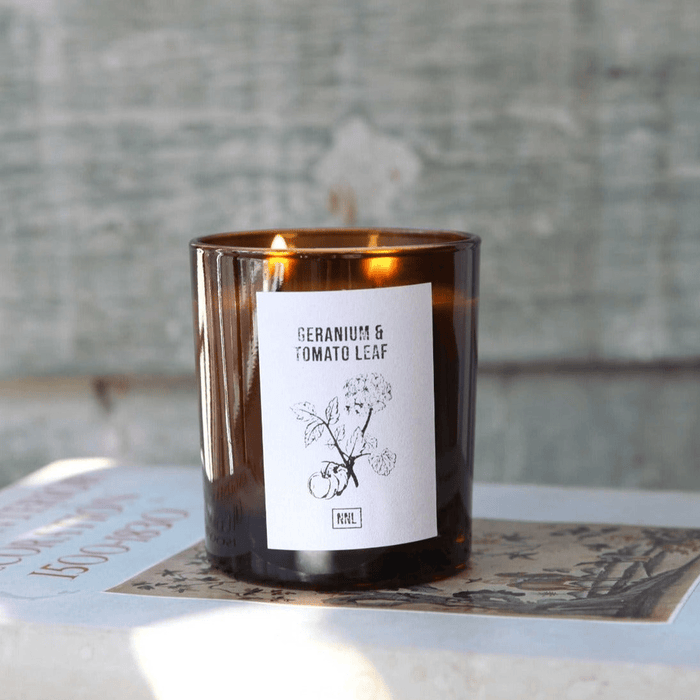 Norfolk Natural Living Geranium & Tomato Leaf Candle