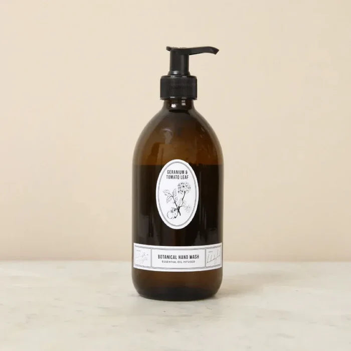 Norfolk Natural Living Liquid Hand Soap Geranium & Tomato Leaf Hand Wash