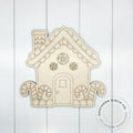 Gingerbread House Blank