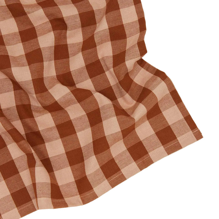 Hawkins New York BLUSH/TERRACOTTA Hawkins New York - ESSENTIAL GINGHAM DINNER NAPKINS - SET OF 4