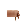 Hawkins New York Table Linens Blush/Terracotta Gingham Tablecloth