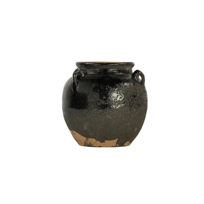 Blue Ocean Traders SHOP Glazed Four-Handle Pot