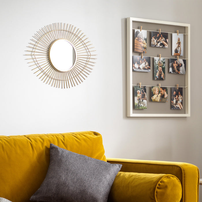 Gold Mirror Eye Design