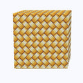 Gold Shine Basketwork Napkins