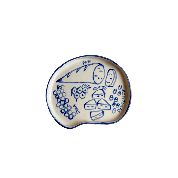 Nelly Home Goods SHOP Hand-Painted Charcuterie Plate