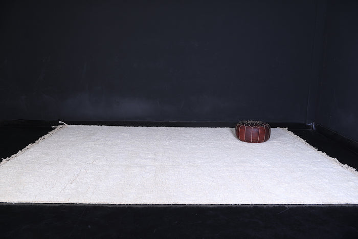 Moroccan white rug - Beni rug - wool berber rug - custom moroccan rugs