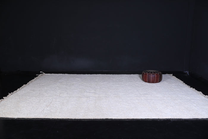 Moroccan white rug - Beni rug - wool berber rug - custom moroccan rugs