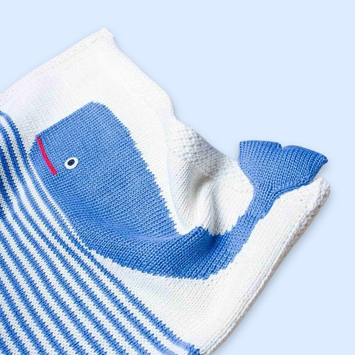 Estella SHOP Handmade Whale Security Blanket