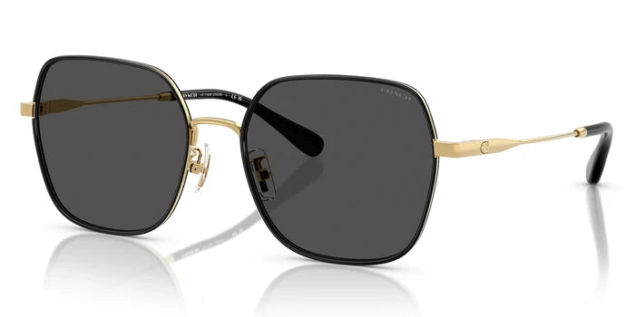 COACH HC7180-Gold With Grey Lenses