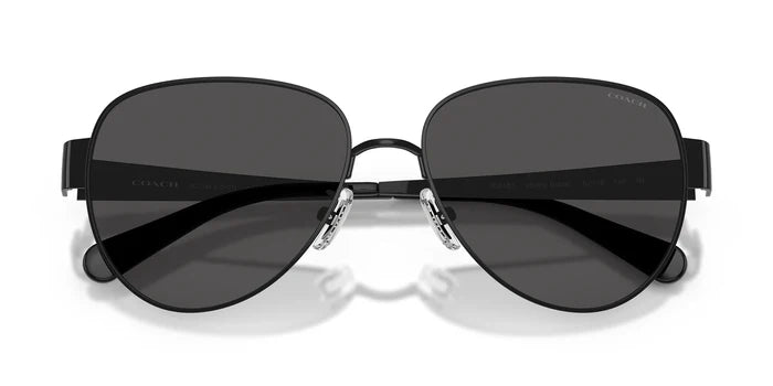 COACH HC7186- Black With Grey Lenses
