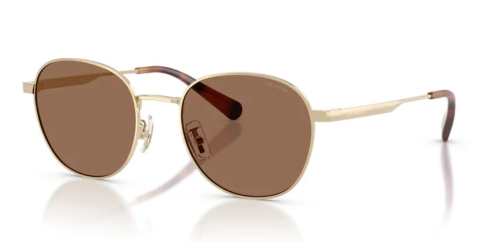 COACH HC7191-Gold With Brown Lenses