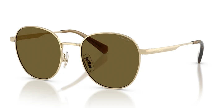 COACH HC7191-Gold With Green Lenses