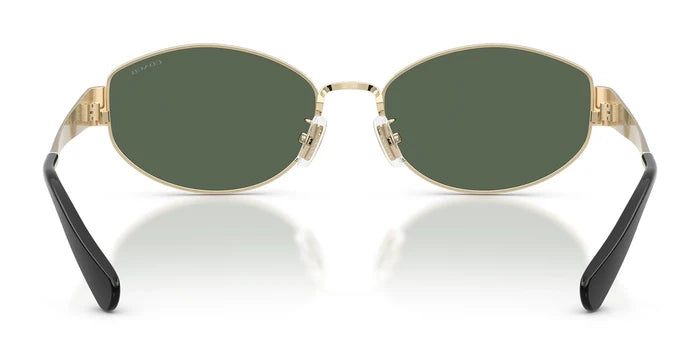 COACH HC7192-Gold With Green Lenses