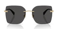 COACH HC7193-Gold With Grey Lenses