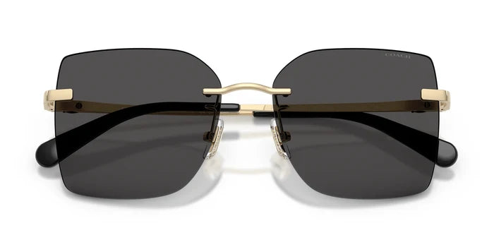 COACH HC7193-Gold With Grey Lenses