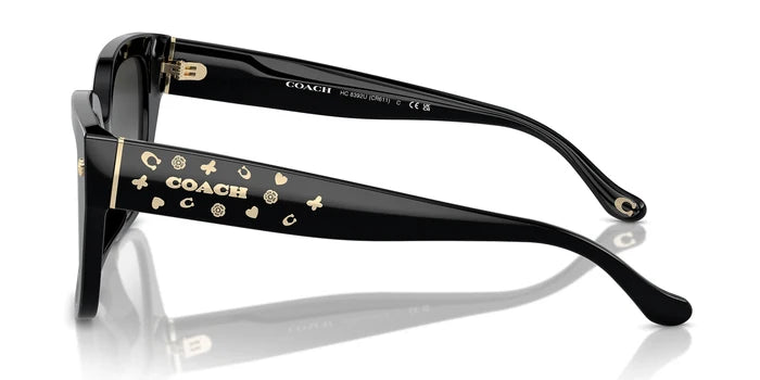 COACH HC8392-Black With Grey Gradient