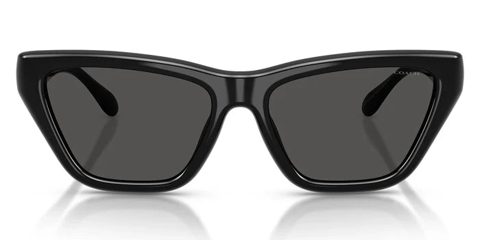 COACH HC8449-Black With Grey Lenses