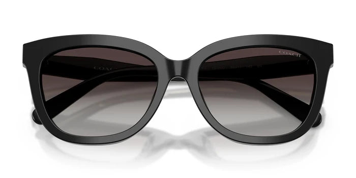 COACH HC8453-Black With Grey Lenses