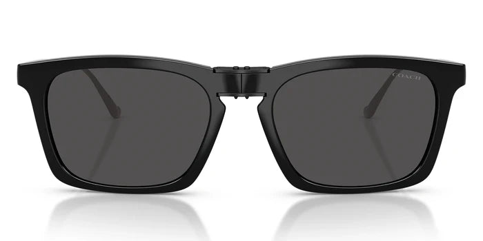 COACH HC8455-Black With Grey Lenses