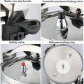 Heavy-Duty 7L Aluminium Pressure Cooker