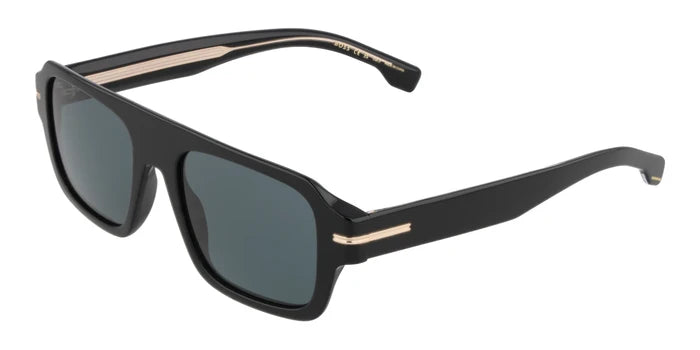 Hugo BOSS 1595-Black With Grey Lenses
