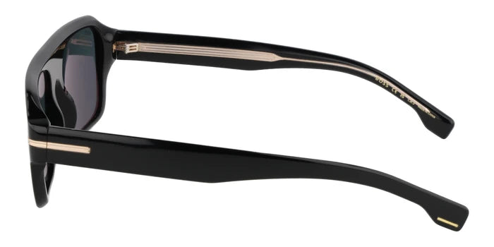 Hugo BOSS 1595-Black With Grey Lenses