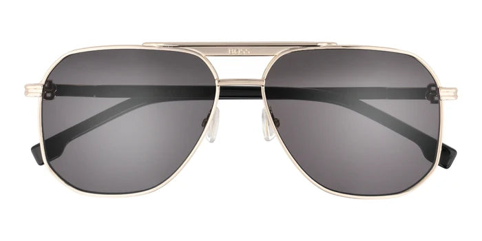 Hugo BOSS 1743-Gold With Grey Lenses