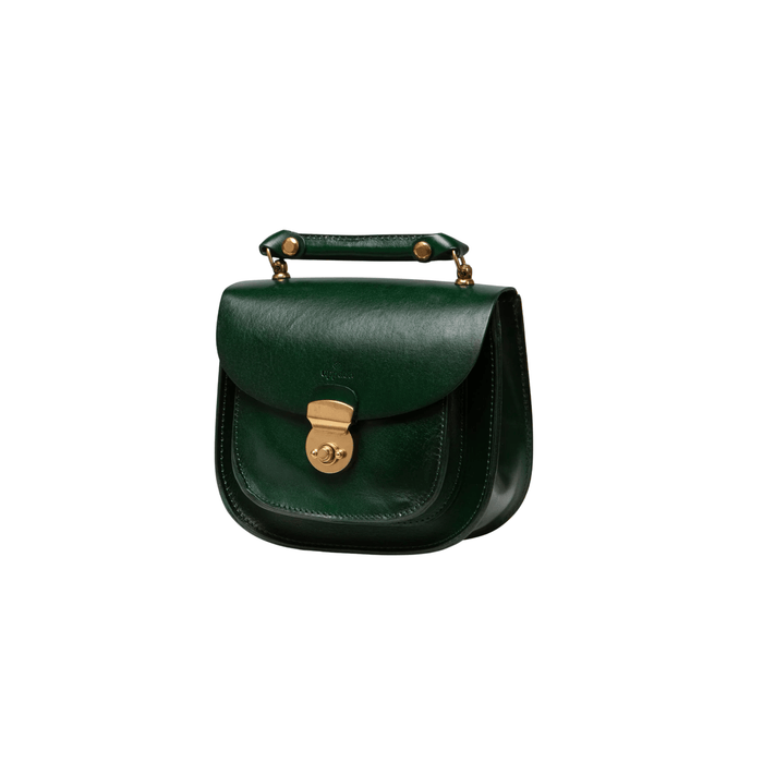 UPPDOO SHOP Hunter Green Mini Saddle Bag