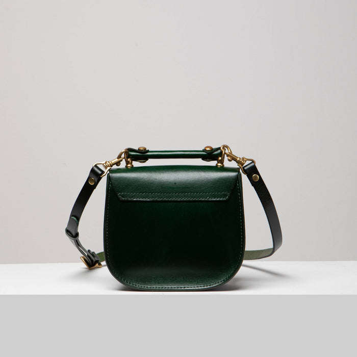 UPPDOO SHOP Hunter Green Mini Saddle Bag