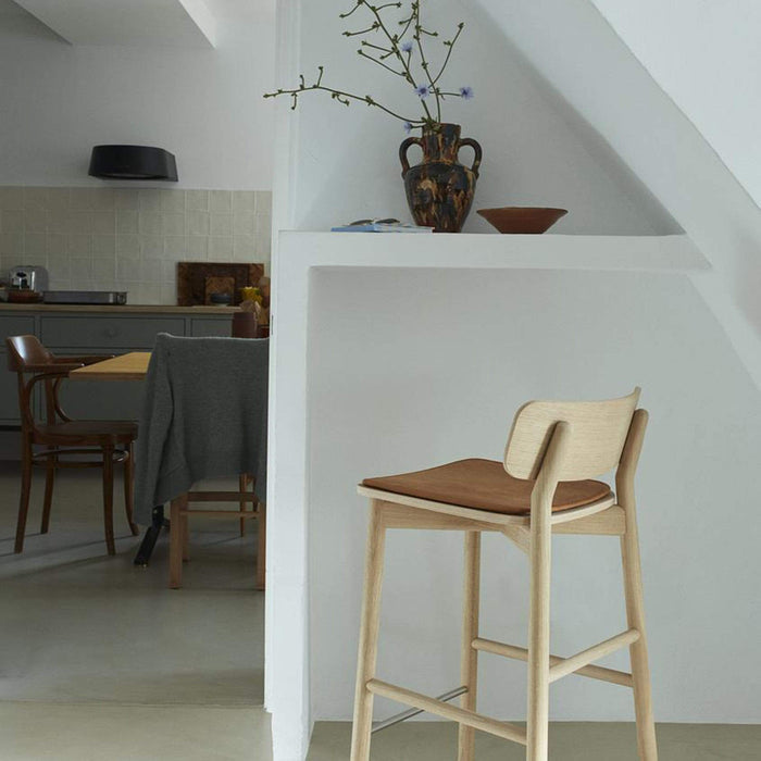 leather stool cushion