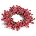 Iced Red Berry Candle Ring