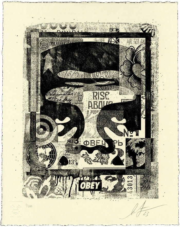 Icon Collage - Letterpress