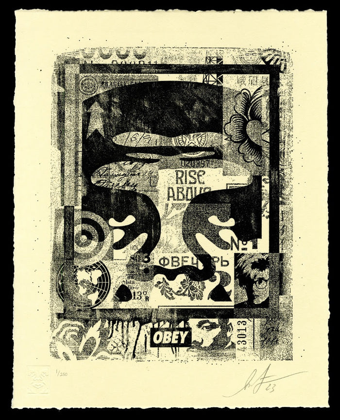 Icon Collage - Letterpress