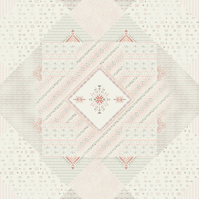 Innovations Hygro Cotton Double Quilt, 210 TC, Geometric, Cream